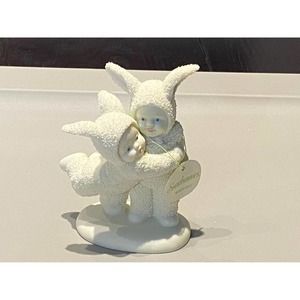 DEPARTMENT 56 1999 SNOWBUNNIES EASTER COLLECTION‎ #26327 "BUNNY HUG"